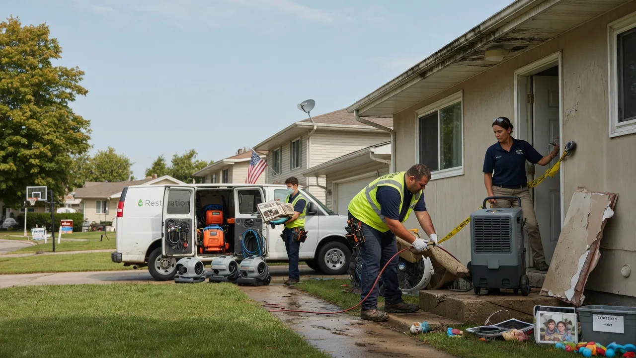 Water Damage Restoration in Harrisburg, PA near me